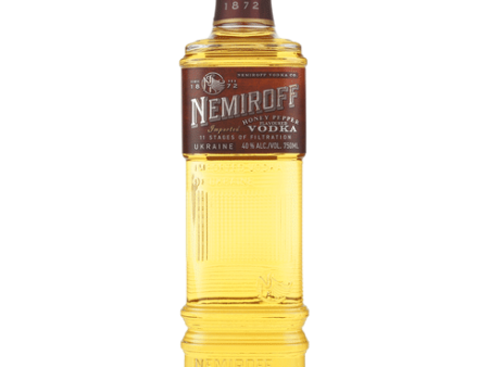 Nemiroff Honey Pepper Vodka 750 ML Hot on Sale