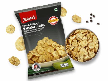 Chheda s Salt-n-Pepper Banana Chips 150gm Online now