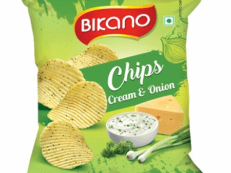 Bikano Chips Cream & Onion Flavour 60gm on Sale