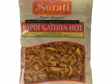 Surati Snacks Papdi Gathiya (hot) 300gm For Discount